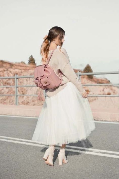 Layered streetwear look